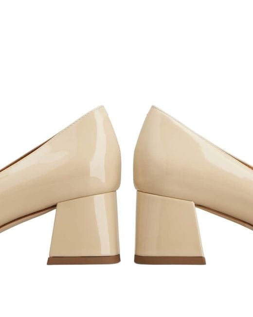 Tod's Natural Penny Bar Pumps