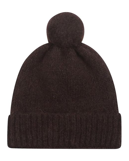 Golden Goose Deluxe Brand Brown Pon Pon Beanie for men