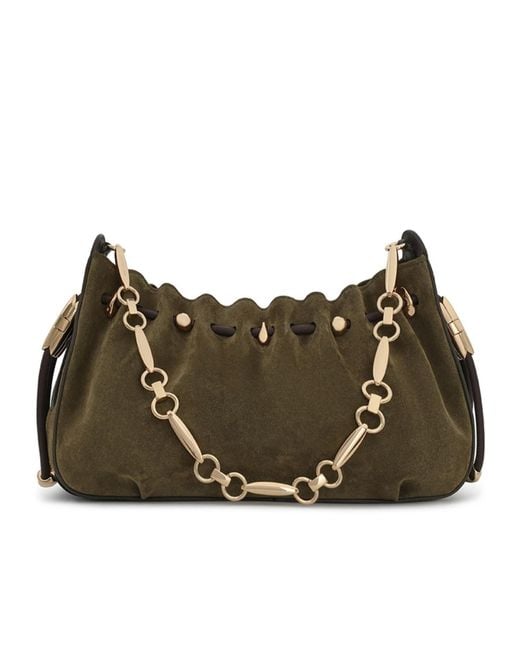 Zimmermann Brown Halcyon Chain Clutch Bag