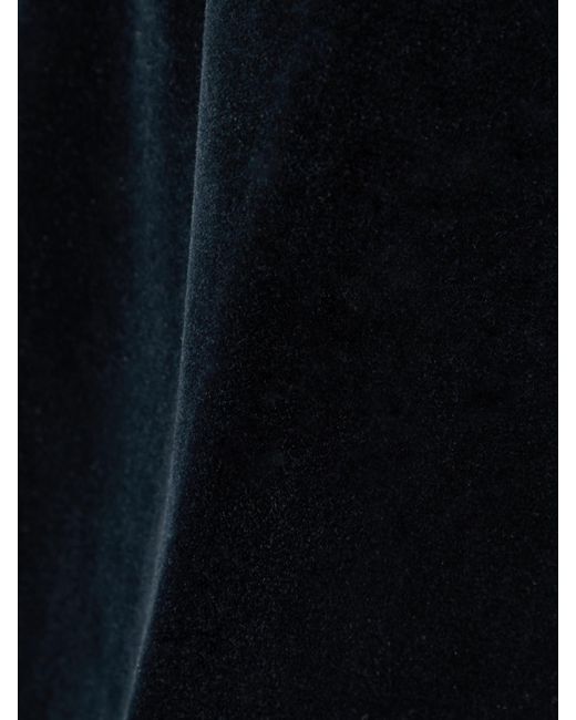 Chloé Black Chloé Flared Velvet Tailored Pants