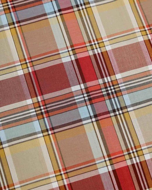 Dunhill Brown Plaid Shirt for men