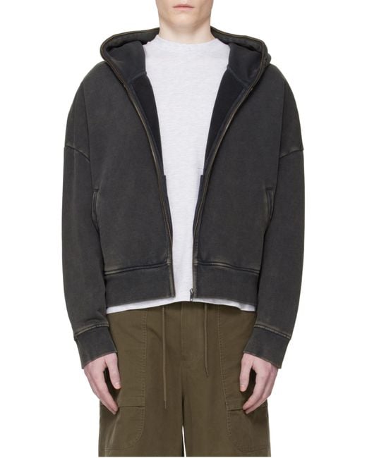 Entire studios Black Zip-Up Hoodie