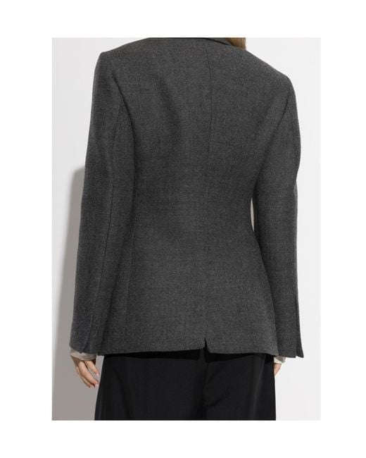 Rohe Black Lapel Blazer