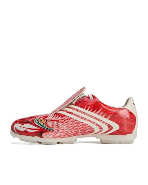 Y-3 Pink F 50 Tunit Graphic Low-Top Sneakers for men