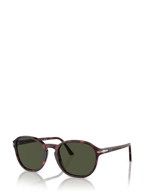 Persol Green Po3343S Round Sunglasses for men