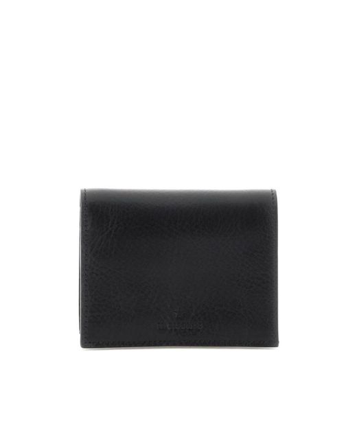 Il Bisonte Black Compact Designer Wallet