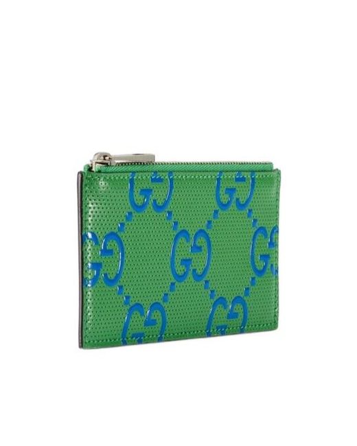 Gucci Green Logo Wallet for men