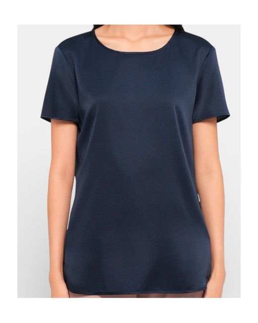 Max Mara Blue Short Sleeve T-Shirt