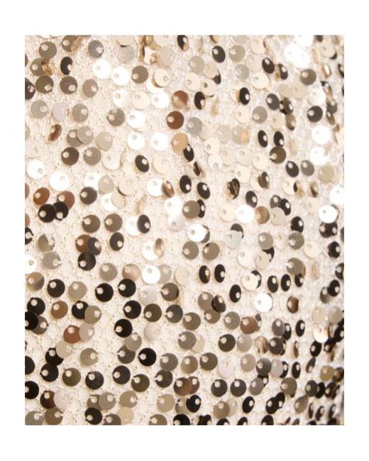ROTATE BIRGER CHRISTENSEN Natural Nolan Embellished Wide Pants