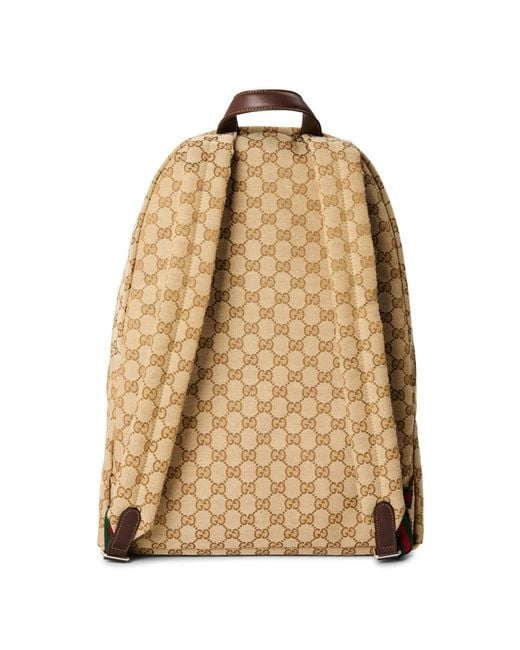 Gucci Natural Monogramprint Backpack for men