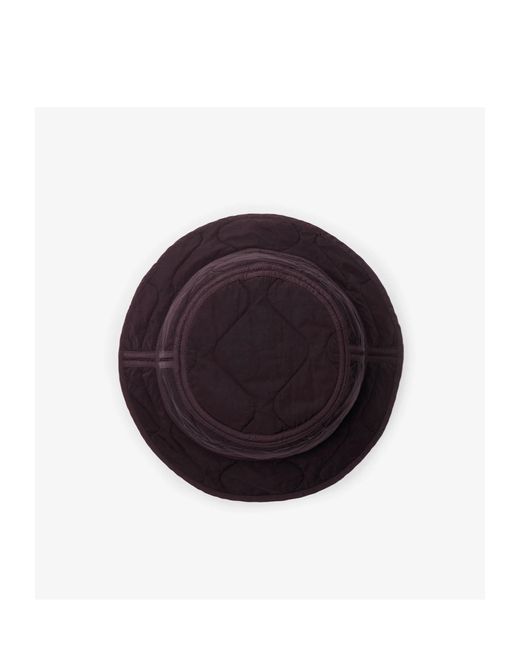 Burberry Brown Quilted Fisherman's Hat for men