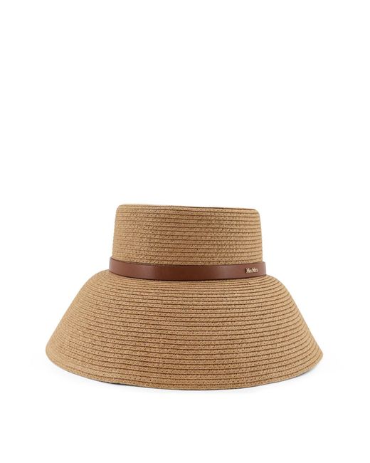Max Mara Natural Legenda Wide-Brim Hat