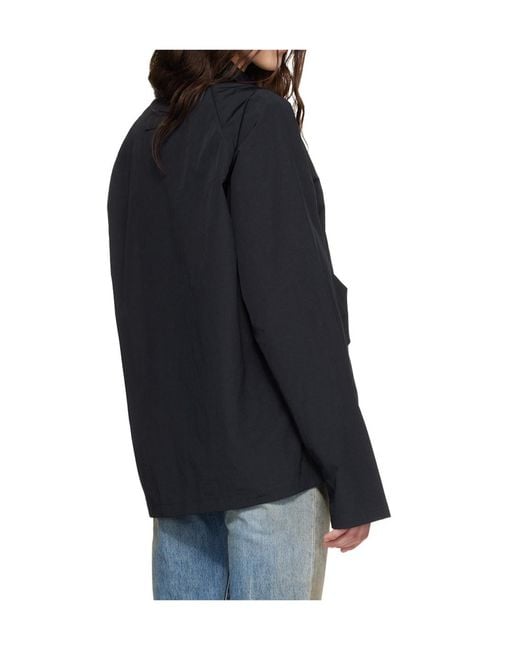Barbour Black Zip-Up Jacket