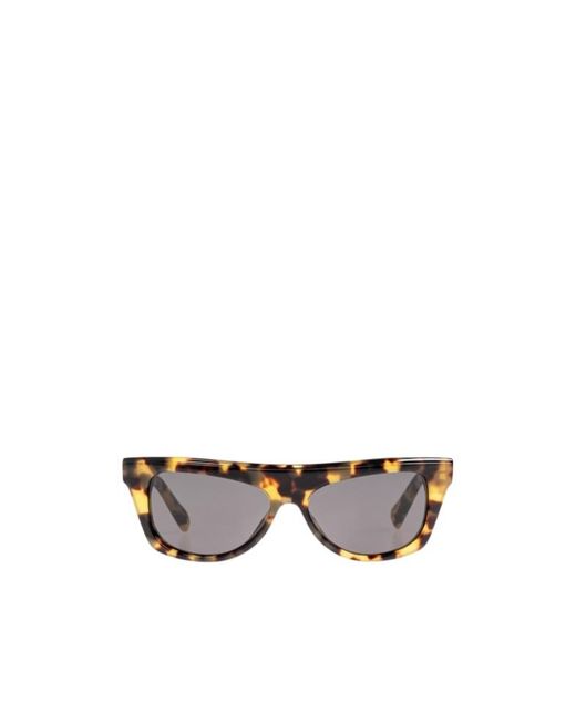 Jacquemus White Full Frame Sunglasses for men