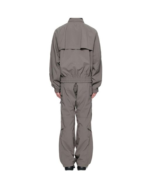 Wooyoungmi Gray Zip Detail Jacket for men