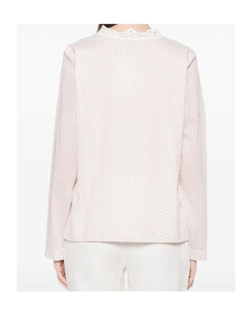 Posse White Long-Sleeved Top