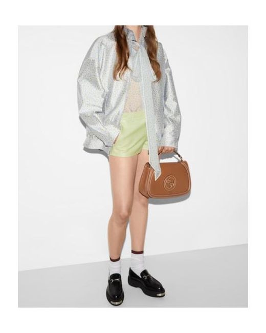 Gucci Brown Blondie Large Top Handle Bag