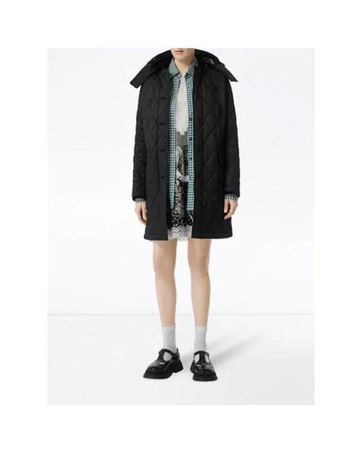 Burberry Black Dereham Quilted Cotton Clothes