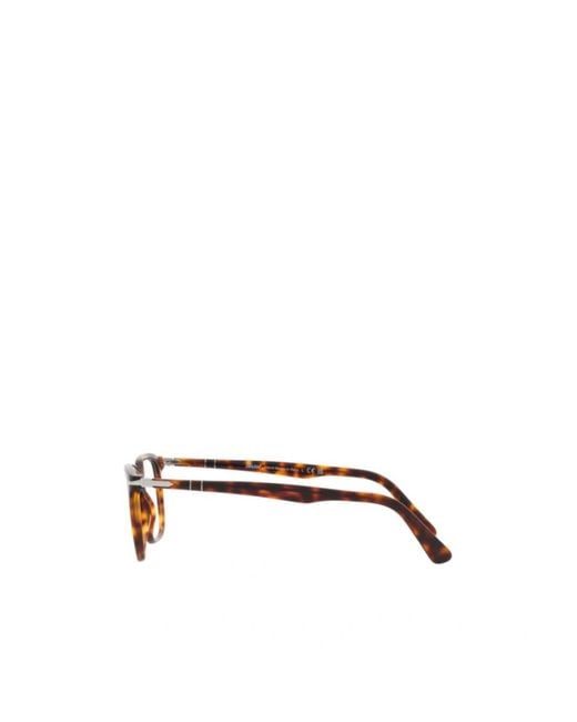 Persol White Square-Frame Glasses for men