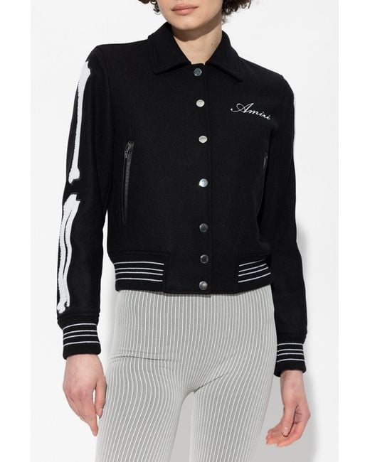 Amiri Black Lapel Jacket