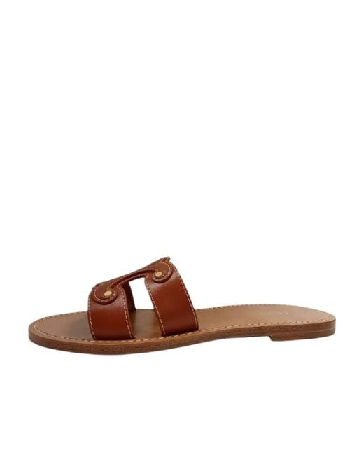 Céline Brown Triomphe Mule