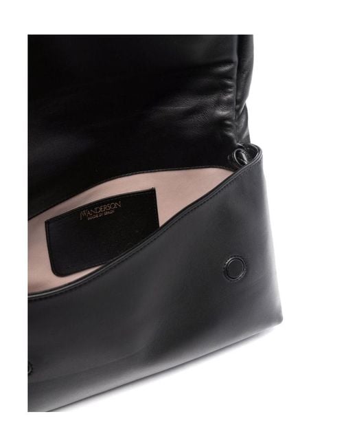 J.W. Anderson Black Jw Anderson Nano Twister Chain-Linked Crossbody Bag