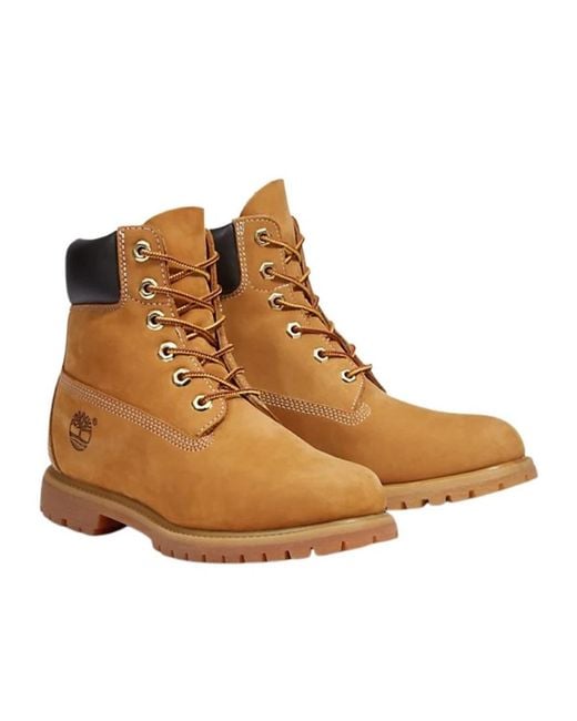 Timberland Brown Lace-Up Waterproof Boots for men