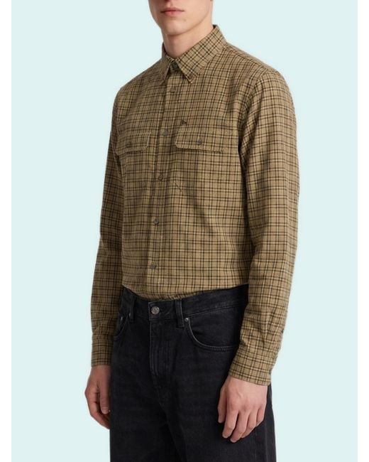 Dior Green Long-Sleeved Shirt for men