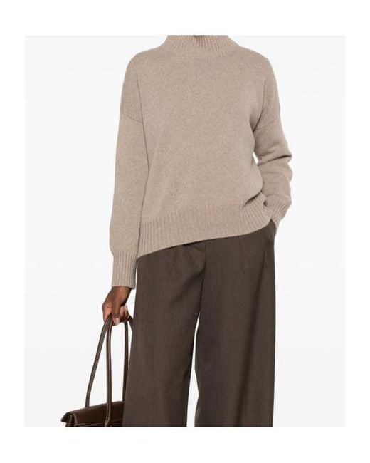 Aragona Natural Long-Sleeved Sweater