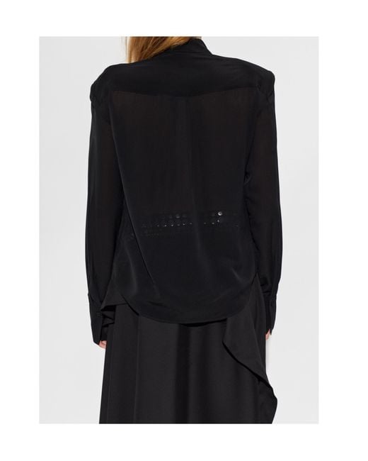 IRO Black Long-Sleeved Shirt