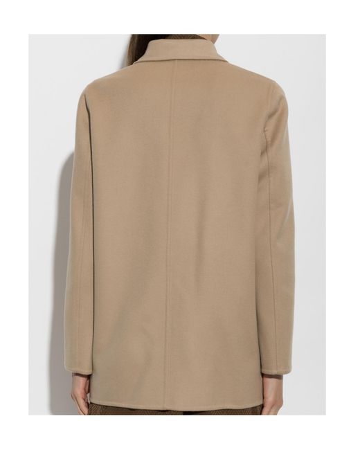 Valentino Natural Collared Long-Sleeved Casual Jacket