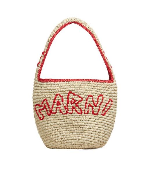 Marni Pink Small Hobo Bag