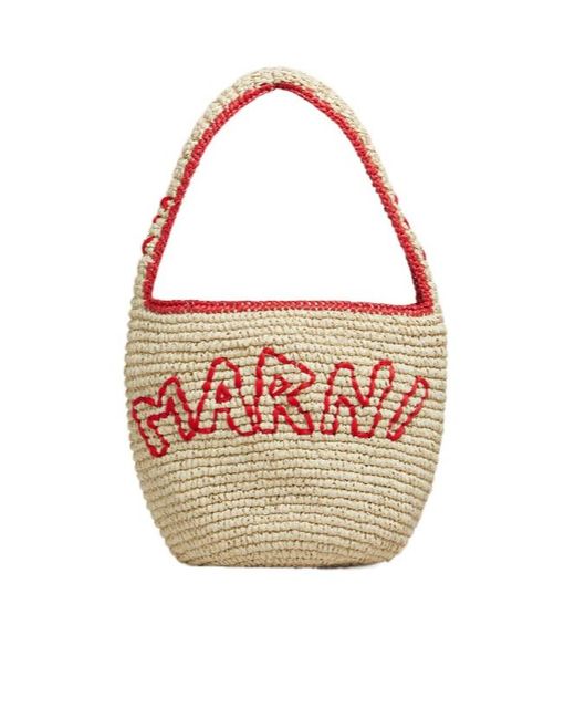 Marni Pink Small Hobo Bag