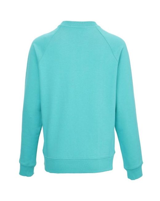 MSGM Blue Logo Logo Pullover