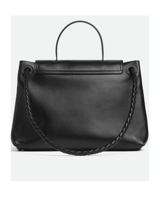 Bottega Veneta Black Ciao Ciao Knot Detailed Tote Bag
