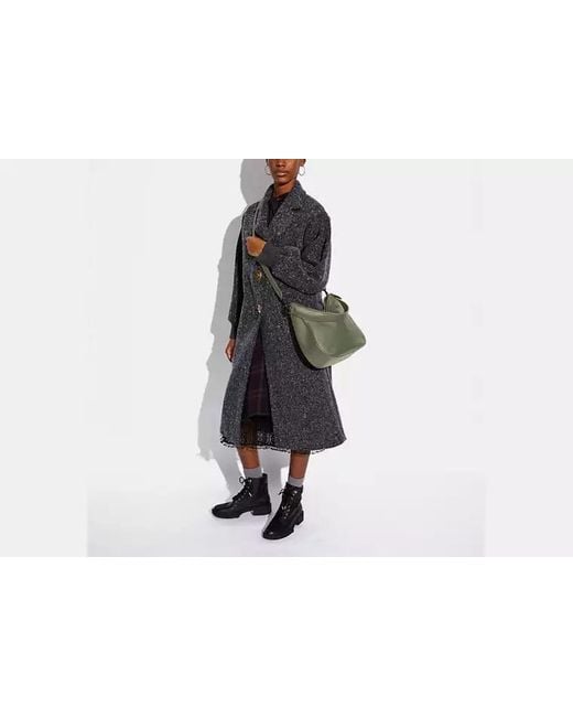 COACH Green Soft Tabby Shoulder Bag