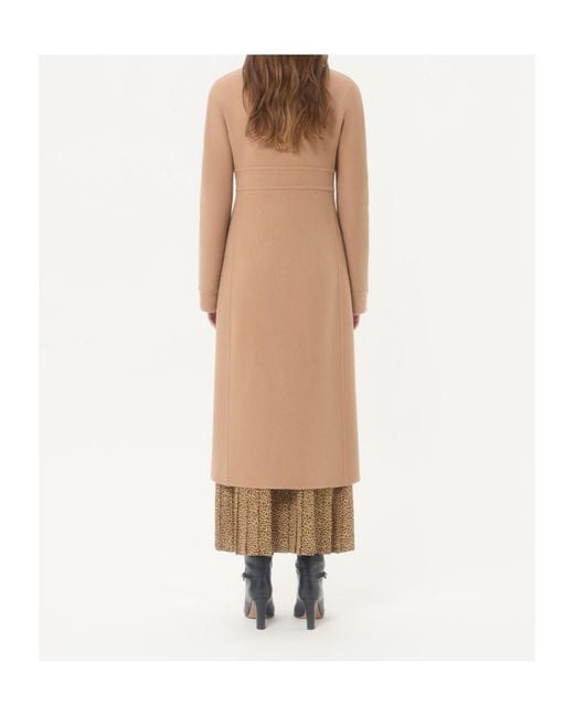 Valentino Natural Double-Kashmir Coat