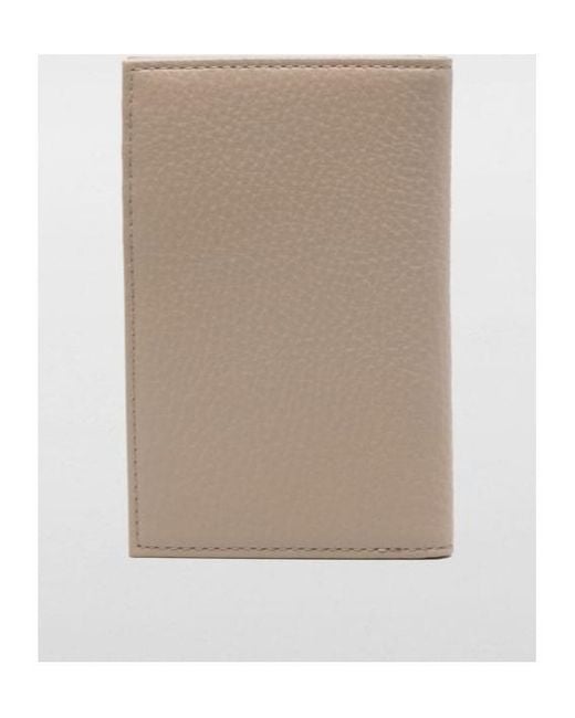 Emporio Armani Brown Logo-Lettering Wallet for men
