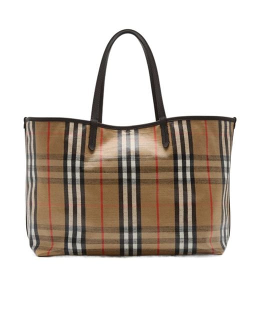 Burberry Brown Medium Highlands Tote Bag