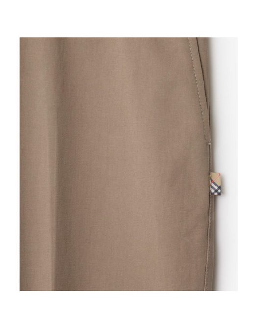 Burberry Natural Cotton Chinos for men