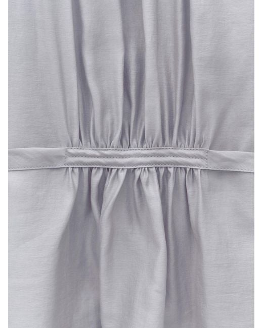 Low Classic Gray Long-Sleeved Shirt