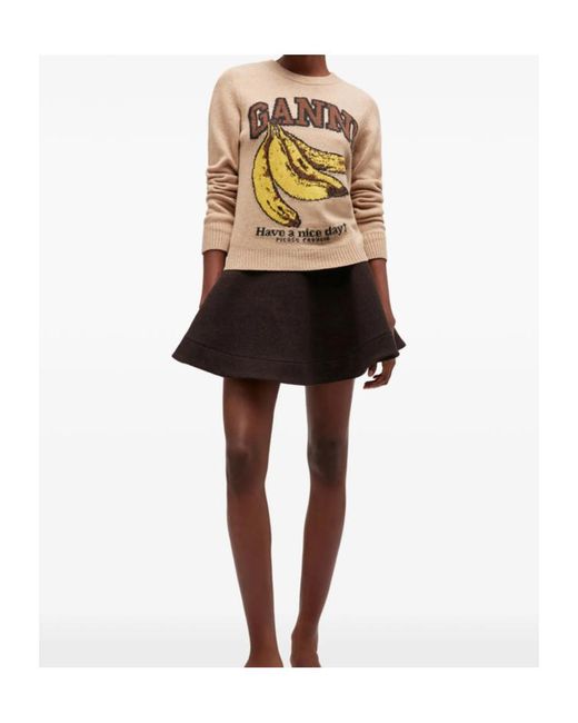 Ganni White Knitwear