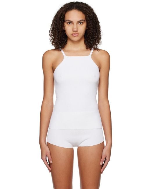 The Row White Logo Sling