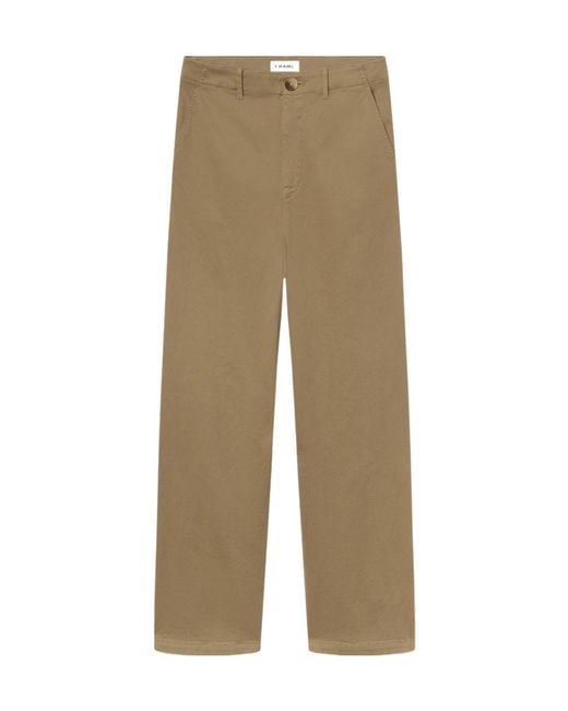 FRAME Natural Belt Loop Casual Pants for men