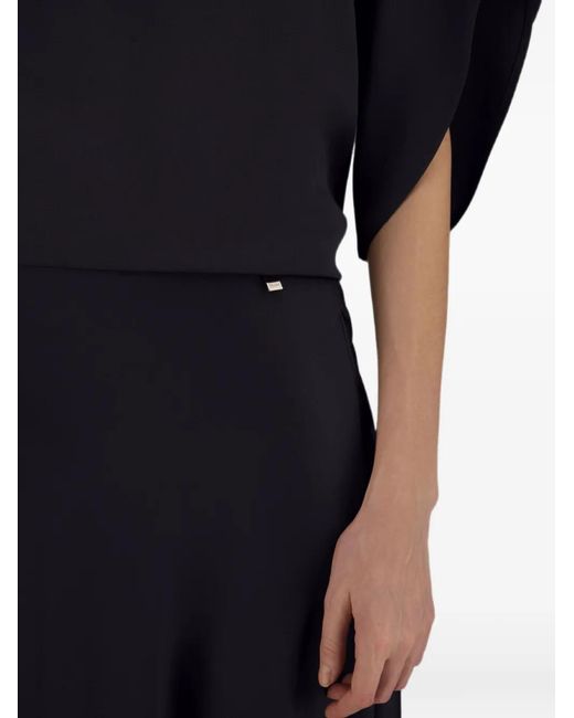 Herno Black Midi Skirt