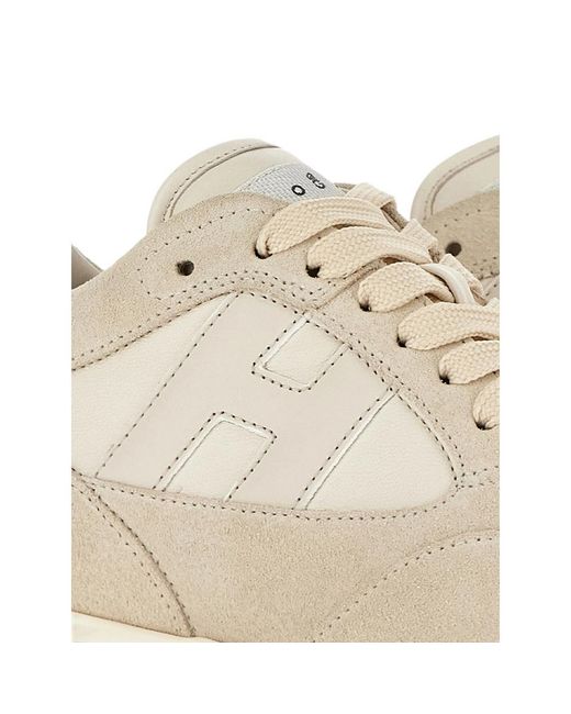 Hogan White Interactive Low-Top Sneakers