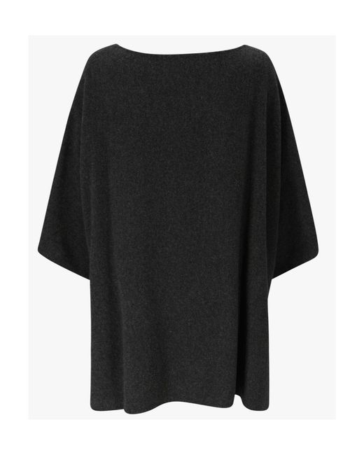 The Row Black Round-Neck Pullover