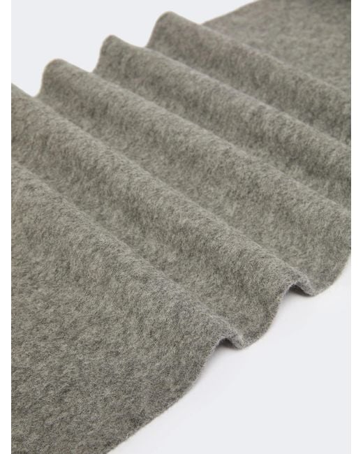 Max Mara Gray Tassel Scarf