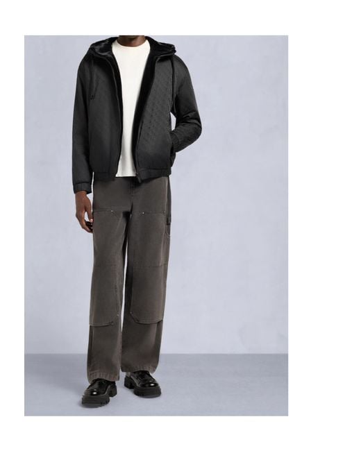Moose Knuckles Black Long-Sleeved Jacket for men