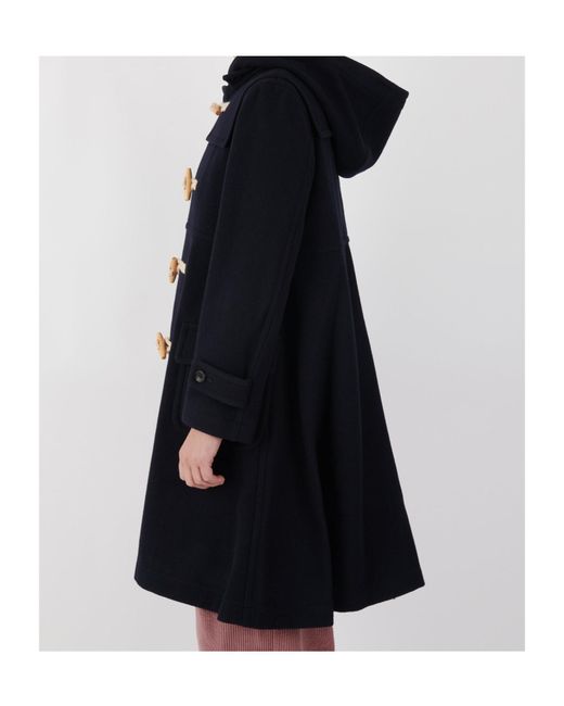 Comme des Garçons Blue Long-Sleeved Coat